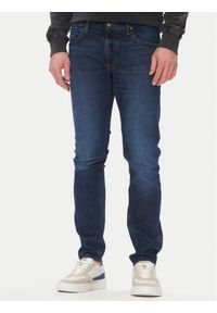 Lee Jeansy Luke 112365111 Granatowy Super Slim Fit. Kolor: niebieski