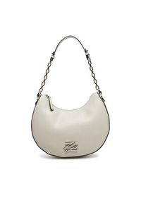 Karl Lagerfeld - KARL LAGERFELD Torebka A2W30019 Kremowy. Kolor: kremowy. Materiał: skórzane #2