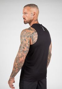 GORILLA WEAR - Easton Top bez rękawów - Czarny. Kolor: czarny. Długość rękawa: bez rękawów