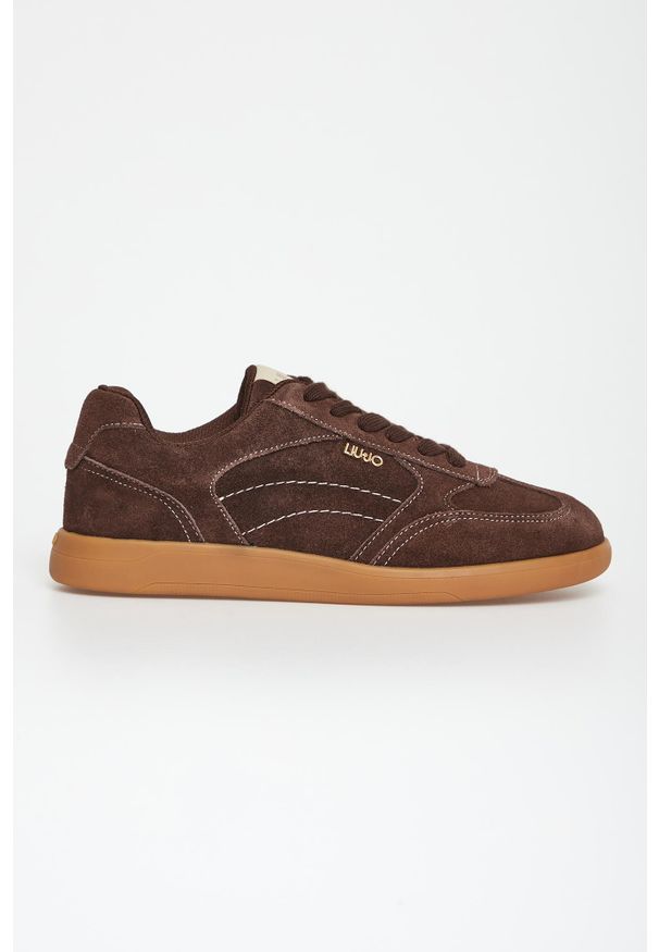 Liu Jo - Sneakersy damskie zamszowe LIU JO. Materiał: zamsz