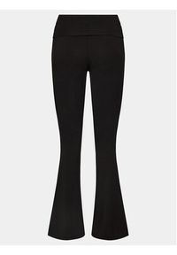 Gina Tricot Spodnie materiałowe 21671 Czarny Flare Fit. Kolor: czarny. Materiał: bawełna