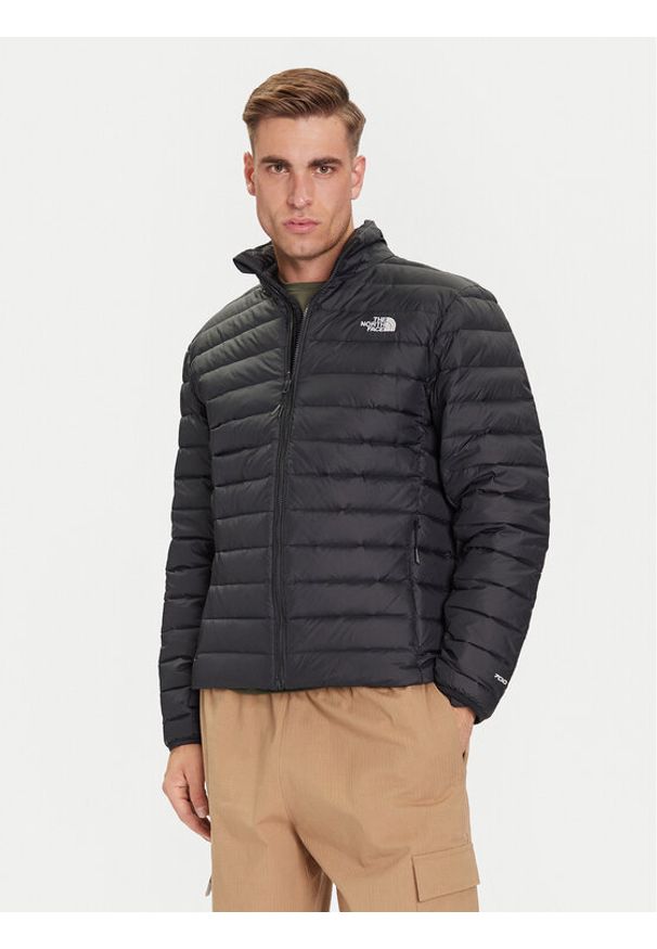 The North Face Kurtka puchowa Classic NF0A8D1U Czarny Regular Fit. Kolor: czarny. Materiał: syntetyk