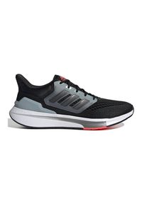 Adidas - Buty do biegania adidas EQ21 Run M GZ0604 czarne. Zapięcie: sznurówki. Kolor: czarny. Materiał: materiał, syntetyk. Szerokość cholewki: normalna. Sport: bieganie