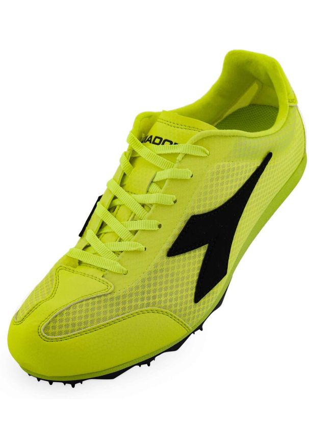 Lekkie Buty do Biegania Diadora Fluo na Średnie Dystanse 44. Kolor: czerwony