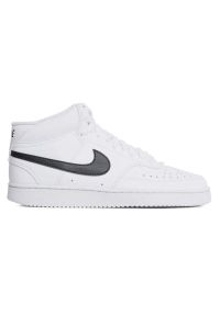 Buty Nike Court Vision Mid Nn M DN3577-101 białe. Kolor: biały. Materiał: materiał, syntetyk, skóra. Szerokość cholewki: normalna. Model: Nike Court #3
