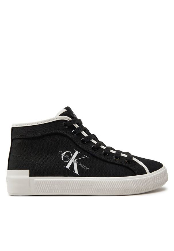 Calvin Klein Jeans Sneakersy Skater Vulcanized High Cs Ml Mr YW0YW01454 Czarny. Kolor: czarny