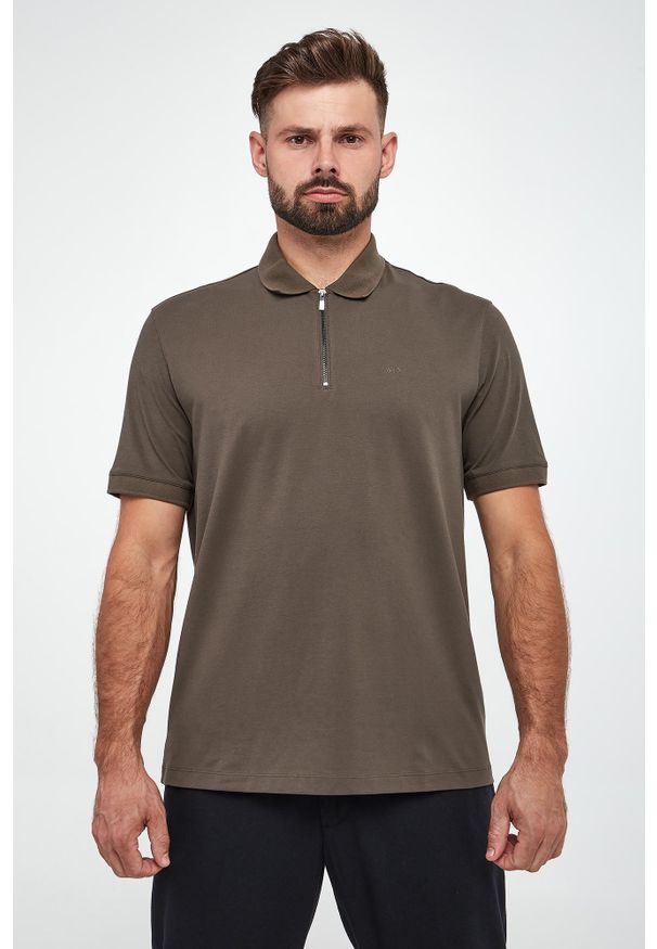 Armani Exchange - Polo męskie ARMANI EXCHANGE. Typ kołnierza: polo