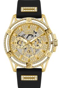 Zegarek Guess Zegarek męski Guess GW0537G2 CYRKONIE czarny. Kolor: czarny #1