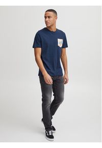Blend T-Shirt 20715304 Granatowy Regular Fit. Kolor: niebieski. Materiał: bawełna #5