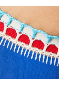 KIINI - Dół od bikini Tuesday. Kolor: niebieski. Materiał: poliester, nylon #4