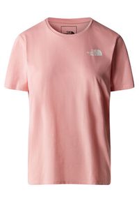 The North Face T-Shirt Foundation Graphic NF0A86XQ Różowy Regular Fit. Kolor: różowy. Materiał: bawełna, syntetyk #4