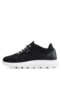 Geox Sneakersy D Spherica A D15NUA 0006K C9999 Czarny. Kolor: czarny. Materiał: materiał #7