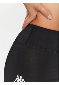 Kappa Kolarki 312084 Czarny Skinny Fit. Kolor: czarny. Materiał: syntetyk #3
