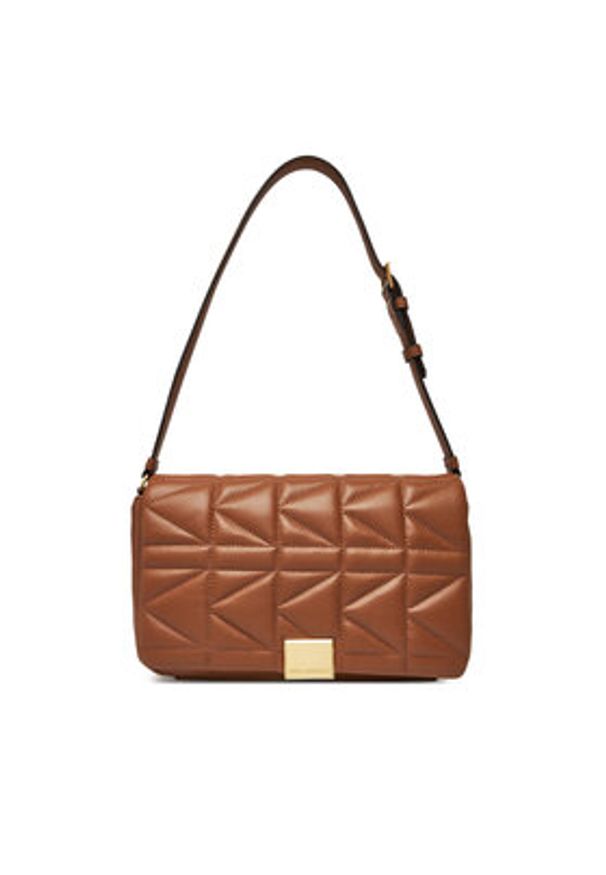 Karl Lagerfeld - KARL LAGERFELD Torebka A1W30437 Brązowy. Kolor: brązowy. Materiał: skórzane