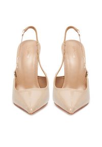 DeeZee Szpilki Q96229-5 Beżowy. Kolor: beżowy. Materiał: syntetyk, materiał. Obcas: na szpilce #5