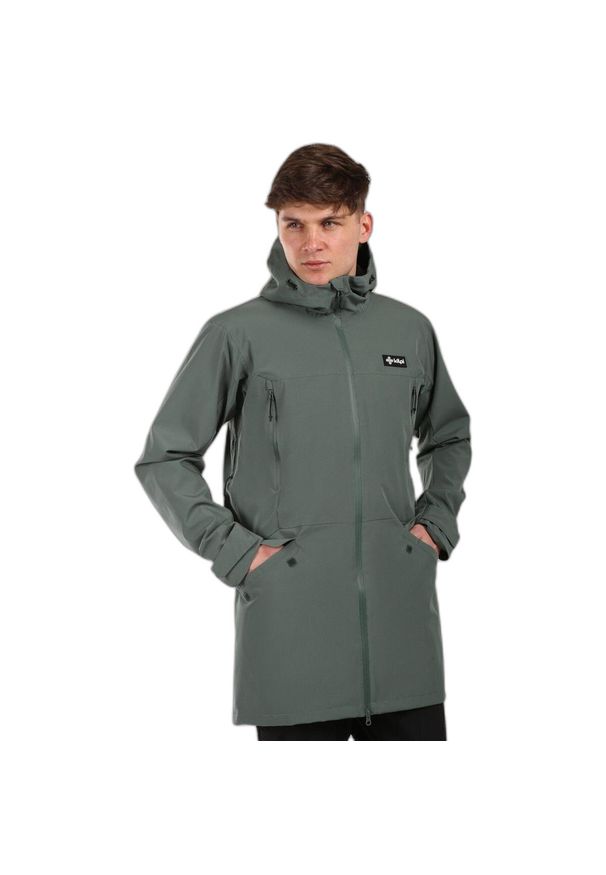 Kurtka turystyczna Kilpi Ayra. Kolor: zielony. Sport: turystyka piesza