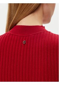 Guess Sweter W5RR15 Z2Y50 Czerwony Regular Fit. Kolor: czerwony. Materiał: syntetyk #5