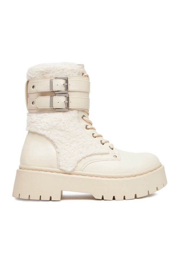 DeeZee Trzewiki 13123-2 Écru. Materiał: materiał