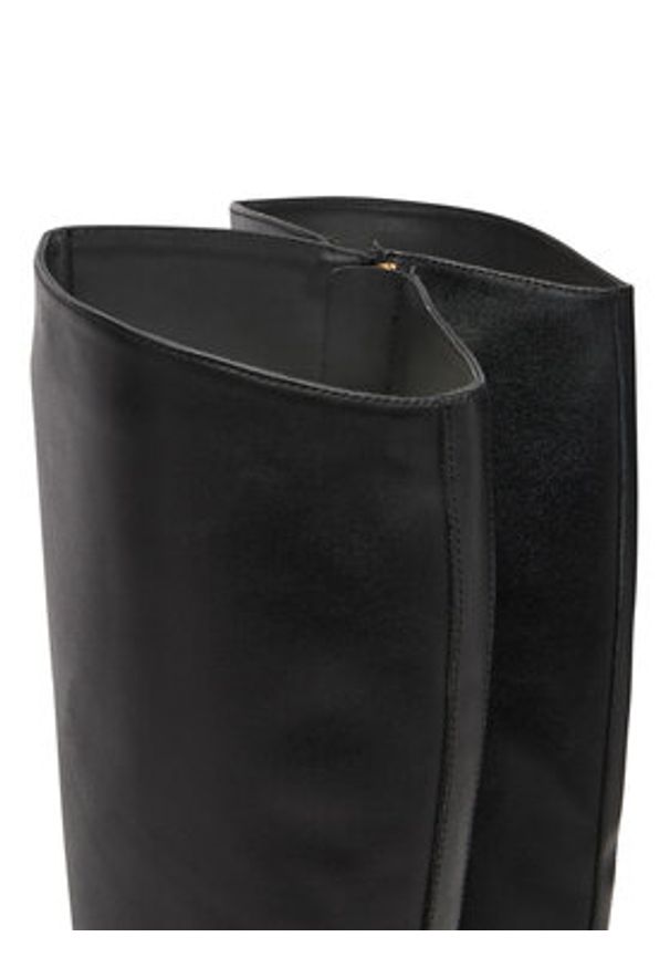 TOMMY HILFIGER - Tommy Hilfiger Oficerki Horsebit Riding FW0FW08863 Czarny. Kolor: czarny. Materiał: skóra