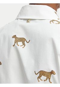 LOLA CASADEMUNT Koszula LS2615059 Biały Regular Fit. Kolor: biały. Materiał: bawełna #4