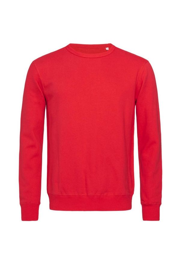 Stedman - Bluza Unisex Dla Dorosłych Select Plain. Kolor: czerwony