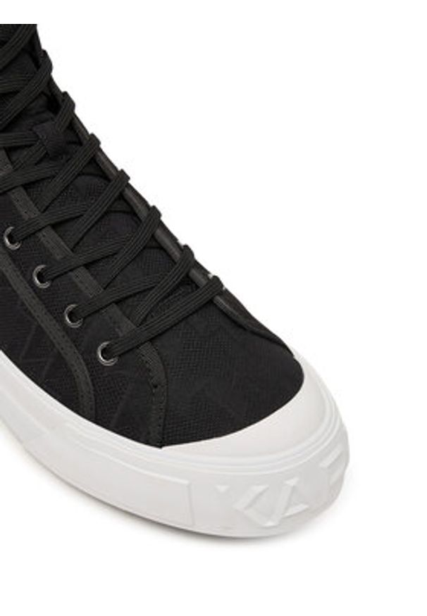 Karl Lagerfeld - KARL LAGERFELD Trampki Kampus Max V KL50546 Czarny. Kolor: czarny. Materiał: materiał