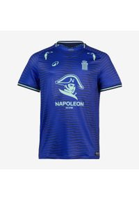 KIPSTA - Koszulka piłkarska dla bramkarza Kipsta Royal Charleroi Sporting Club wyjazdowa. Kolor: niebieski. Materiał: poliester, materiał, tkanina, elastan, prążkowany. Sport: piłka nożna