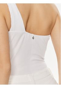 Guess Body Elena W4GP11 KC7D2 Biały Slim Fit. Kolor: biały. Materiał: syntetyk #4