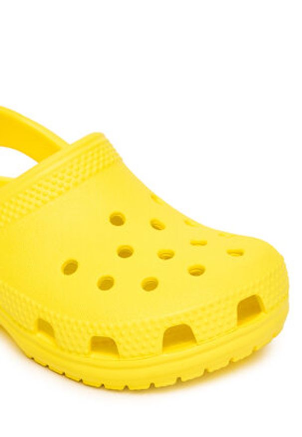 Crocs Klapki Classic Clog T 206990 Żółty. Kolor: żółty