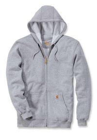 Bluza sportowa męska z kapturem Carhartt Midweight Hooded Zip Sweatshirt. Typ kołnierza: kaptur. Kolor: szary