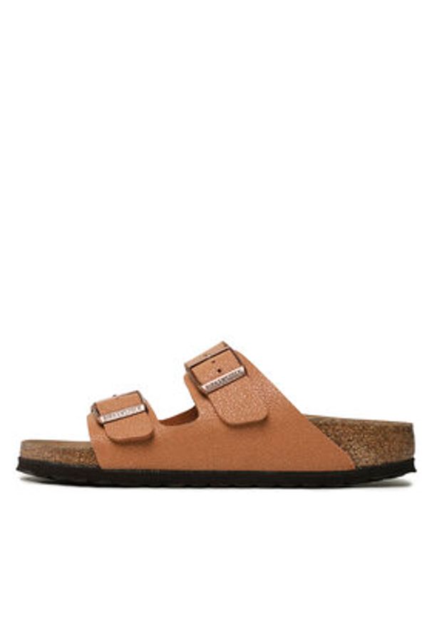 Birkenstock Klapki Arizona 1025046 Brązowy. Kolor: brązowy. Materiał: syntetyk