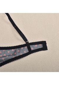 Intica - Komplet bielizny z serduszkami z delikatnego materiału Joan. Kolor: niebieski. Materiał: materiał #3