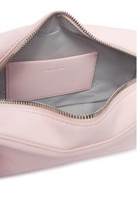 Calvin Klein Torebka Bold Ck Camera Bag LV04F3220G Różowy. Kolor: różowy. Materiał: skórzane #5
