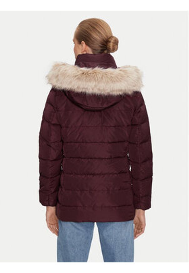 TOMMY HILFIGER - Tommy Hilfiger Kurtka puchowa WW0WW43600 Fioletowy Regular Fit. Kolor: fioletowy. Materiał: syntetyk