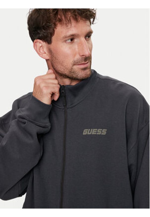 Guess Bluza Emis Z4YQ01 KAIJ1 Szary Regular Fit. Kolor: szary. Materiał: bawełna