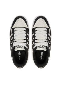 Adidas - adidas Sneakersy Rapid Court Low JR0166 Czarny. Kolor: czarny. Materiał: skóra #2