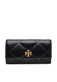 Duży Portfel Damski Tory Burch. Kolor: czarny