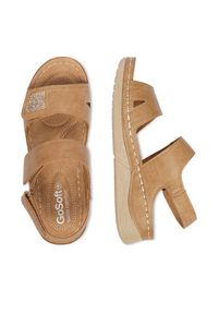 Go Soft Sandały CEO-WFA3741-1 Beżowy. Kolor: beżowy. Materiał: skóra #5