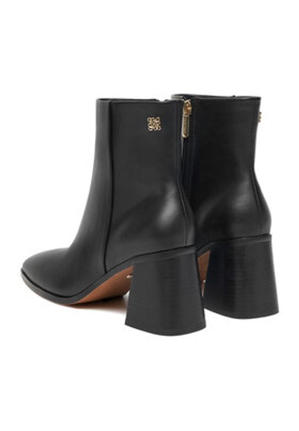 Nine West Botki CEO-MUNIRA-01 Czarny. Kolor: czarny. Materiał: syntetyk, materiał