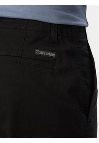 Calvin Klein Jeans Chinosy LV04RF618G Czarny Slim Fit. Kolor: czarny. Materiał: bawełna #4