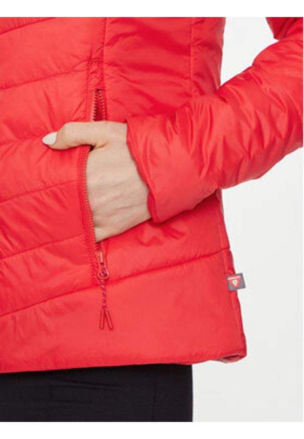 4f - 4F Kurtka outdoor 4FAW23TDJAF279 Czerwony Slim Fit. Kolor: czerwony. Materiał: syntetyk. Sport: outdoor