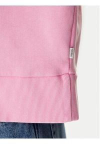 Guess Jeans Bluza W6RQ04 KCPR1 Różowy Relaxed Fit. Kolor: różowy. Materiał: bawełna #2