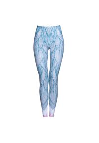 Legginsy sportowe damskie DEEP TRIP Spirulina. Kolor: zielony