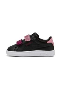 Trenerzy dla dziewczynek Puma Smash 3.0 L Glitter. Okazja: na co dzień. Kolor: czarny