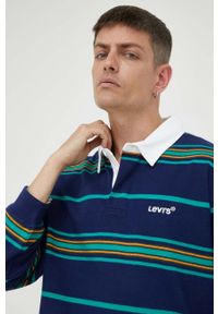 Levi's® - Levi's longsleeve bawełniany wzorzysty. Okazja: na spotkanie biznesowe. Materiał: bawełna. Długość rękawa: długi rękaw. Długość: krótkie. Styl: biznesowy #2