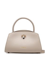 Furla Torebka Genesi WB00869-BX0053-2255S-1007 Beżowy. Kolor: beżowy. Materiał: skórzane