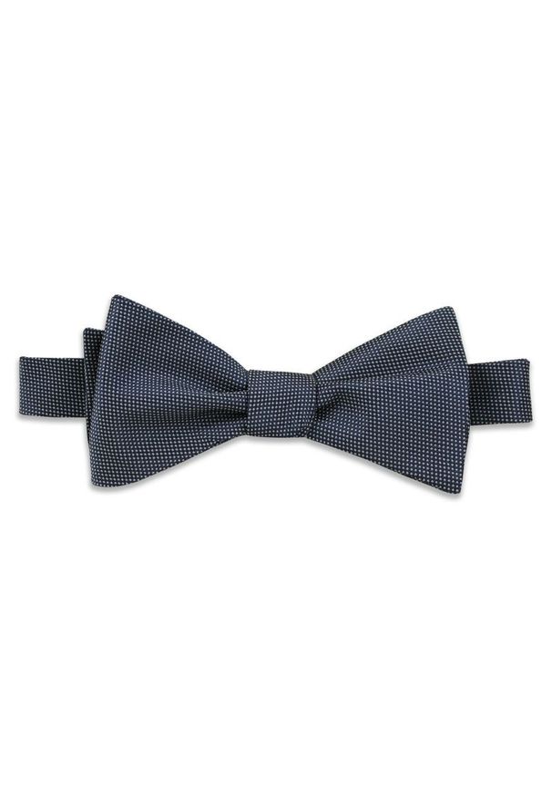 Niebieska muszka EM Men's Accessories elegancka