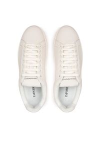 Emporio Armani Sneakersy X4X598 XF662 00894 Biały. Kolor: biały. Materiał: skóra