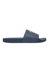 Guess - GUESS Granatowe męskie klapki Palma, Rozmiar 41. Okazja: na co dzień. Kolor: niebieski. Sezon: lato. Styl: elegancki, casual #5