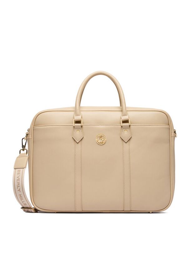 Beverly Hills Polo Club Torebka CEO-BHPC-L-010-09 Écru. Materiał: materiał